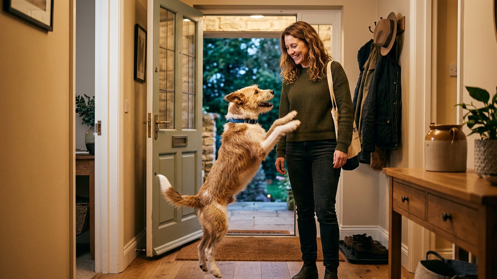 How to Stop Unwanted Dog Behaviour Without Punishment — illustration