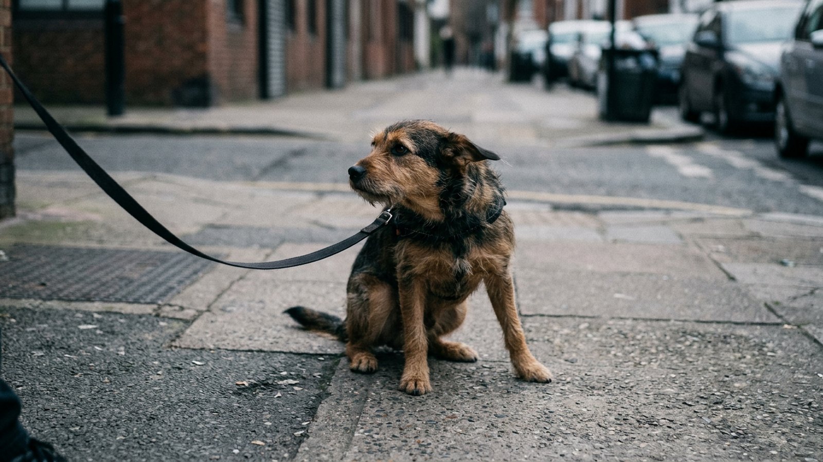 Why Punishment-Based Dog Training Backfires — illustration
